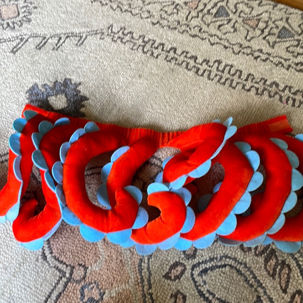 Hanna Andersson octopus tentacle costume-red blue